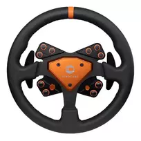 Simucube Tahko Vairas, apvalus – 320 mm, oranžinis