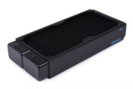 Radiatorius Alphacool 14439 Žalvaris Varis Plienas Juodas 124mm Plotis