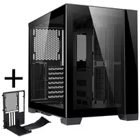 Lian Li O11 Dynamic Mini + Mini Riser Card PCIe 4.0, juoda