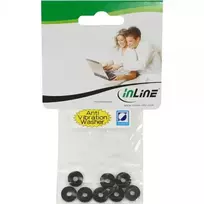 InLine 244 guminių tarpiklių rinkinys 8 vnt. plokščios poveržlės