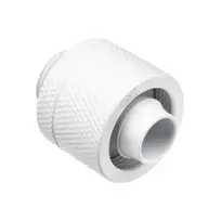 Fittingas Alphacool 17627 Žalvarinis Baltas 27mm Aukštis 2,2cm Skersmuo