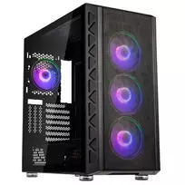 PC korpusas Kolink Citadel Mesh ATX ARGB Midi-Tower – juodas