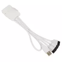 USB šakotuvas Lian Li PW-U2TPAW A tipo vyriškas 1 į 3 IDC 9 kaiščių