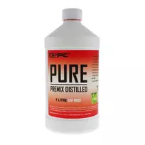 Aušinimo skystis XSPC Pure Coolant 1 L (raudona UV) kompiuterio vandens aušinimo sistemoms