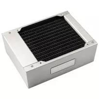 Vandens aušintuvas Watercool 24120 — žalvaris/varis/nerūdijantis plienas, 158×120×48 mm, 120 mm ventiliatorius