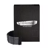 CableMod C-Series Pro ModMesh kabelių rinkinys Corsair Type 5 RMx Shift maitinimo šaltiniams, 2x 12V-2x6, StealthSense, anglies spalva, 65 cm