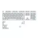 Keycap rinkinys GLORIOUS GMMK ABS Doubleshot V2 UK išdėstymas Baltas – keičiami klaviatūros mygtukai mechaninėms klaviatūroms