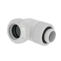 Barrow Multi-Link adapteris 90° jungtis G1/4 AG prie 14 mm kieto vamzdelio - sukama, balta (TWT90KND-K14 w)
