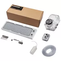 Skysčio aušinimo rinkinys Phanteks EZ-Fit 360 Soft-Kit Black Transparent