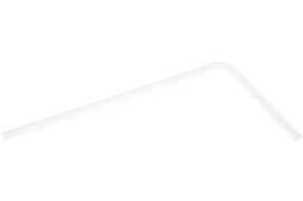 Alphacool 18566 HardTube kietasis akrilo vamzdis 13/10 mm, išlenktas 90°, 60 cm