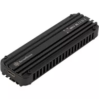 Išorinis SSD korpusas Silverstone MS12 Black M.2