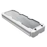 Radiatorius Black Ice Nemesis 360GTX Satin White 360mm CPU skysčio aušinimo radiatorius
