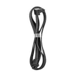 CableMod Basics Universal 12V 2x6 laidas, 90° jungtis, 16 kaiščių į 16 kaiščių - juodas, 60 cm, var. B