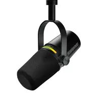 Shure MV7+-K-BNDL – lektorinis/vokalinis mikrofonas su XLR/USB-C jungtimi, juodas + stalinis stovas GATOR