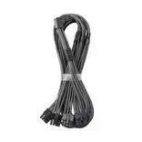 CableMod C-Series Pro adapterinis kabelis 90° 16-pin į 4×8-pin PCIe anglies pluošto