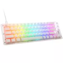 Klaviatūra Ducky One 3 Aura White SF Gaming USB QWERTY JAV anglų