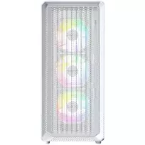PC korpusas Montech X5 Midi Tower Baltas ATX 3x140mm ventiliatoriai