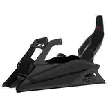 Res-Tech GT Cockpit Simracing Rig – Blizganti juoda