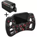 Asetek SimSports Invicta Formula Vairas - Raudonas + Forte Bazė (18 Nm)