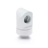 BitsPower Artemis 90° rotacinė jungtis — arktinė balta (BPM-AT90R-WH)