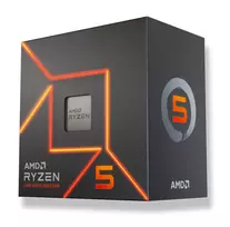 Procesorius AMD Ryzen 5 7400, lizdas AM5, 6 branduoliai, 3,3 GHz bazinis / 4,3 GHz turbo, 16MB L3, DDR5, Radeon grafika