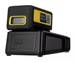Baterijos ir įkroviklio rinkinys Karcher Starter kit Battery Power 36/25 – 36 V, 2500 mAh, geltona