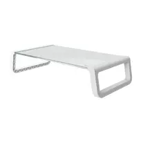 Trust 25351 monitor / stovas stalas Skaidrus, Baltas