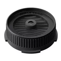 AeroPress Flow Control Filter Cap kavos aparato dangtelis Juodas
