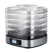 Džiovintuvas MPM MSG-12, 6 padėklų, 380 W, 35–75 °C, 0,5–36 h laikmatis, nerūdijančio plieno korpusas