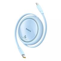 USB-C į Lightning laidas Baseus Free2Pull 20W, 1 m, mėlynas, 480Mbps, USB PD