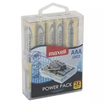 MAXELL baterija šarminė LR03, VALUE BOX 24 vnt.