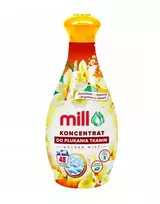 MILL Audinių minkštiklio koncentratas GOLDEN MIST 1,3 l, 48 skalavimų