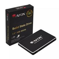 SSD AFOX SD250-512GN 2,5 colio SATA III, 512GB, TLC, Skaitymas 500MB/s, Rašymas 450MB/s