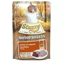 STUZZY Monoprotein Turkey šlapias kačių ėdalas – 85 g