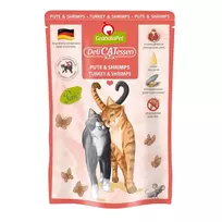 GRANATAPET DeliCATessen kalakutiena ir krevetės - šlapias maistas katėms - 85g
