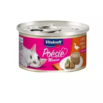 Šlapias kačių ėdalas Vitakraft Poésie Mousse Duck 85 g pakelis – antis, 85 g, be glitimo, drėgnumas 78%