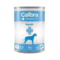 Šlapias šunų ėdalas Calibra Veterinary Diets Hepatic 400 g – vištienos skonio suaugusiems šunims kepenų funkcijai palaikyti, be glitimo ir sojos