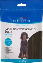 FRANCODEX Dental Strips M - šunų skanėstas dantų priežiūrai - 15 vnt.