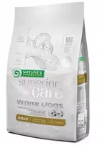 Sausas šunų ėdalas Nature’s Protection Superior Care White Dogs Grain Free Small Lamb 10 kg, be grūdų, suaugusiems mažų veislių šunims