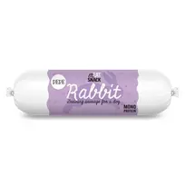 Šunų skanėstas PAKA ZWIERZAKA Pepe Sausage Rabbit 200 g – minkšta dešrelė su triušio skoniu, be grūdų ir glitimo