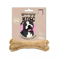 Kramtomas kaulas šunims PAKA ZWIERZAKA 10 cm, su tripe, 35 g, hipoalerginis jautienos dantų skanėstas