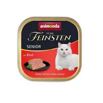 Šlapias kačių maistas animonda Vom Feinsten Senior Beef 100 g