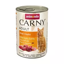 ANIMONDA Carny Adult Jautiena ir vištiena – šlapias kačių ėdalas – 400g