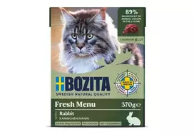BOZITA Rabbit in Jelly šlapias kačių ėdalas triušiena su želė 370 g