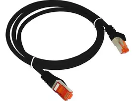 AVIZIO KKS6CZA1.0 tinklo kabelis, juodas, 1 m, Cat6 F/UTP (FTP)