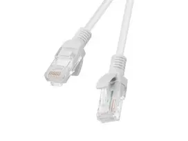 Tinklo jungiamasis kabelis LANBERG PCU5-20CC-0300-S RJ-45 Cat5e 3 m Pilka, vytos gyslos CCA, U/UTP