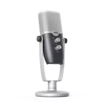 AKG Ara – profesionalus USB kondensatorinis mikrofonas, mėlynai sidabrinis