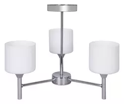 Activejet Classic liustras pakabinamas lubinis šviestuvas MIRA chromuotas trigubas 3xE27 svetainei