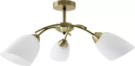 Activejet Classic lubinis šviestuvas NIKITA Patina trigubas 3xE27 svetainei