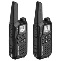 Radiotelefonai Baofeng BF-T25E Juodi, 2 vnt.